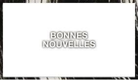 bonnes nouvelles